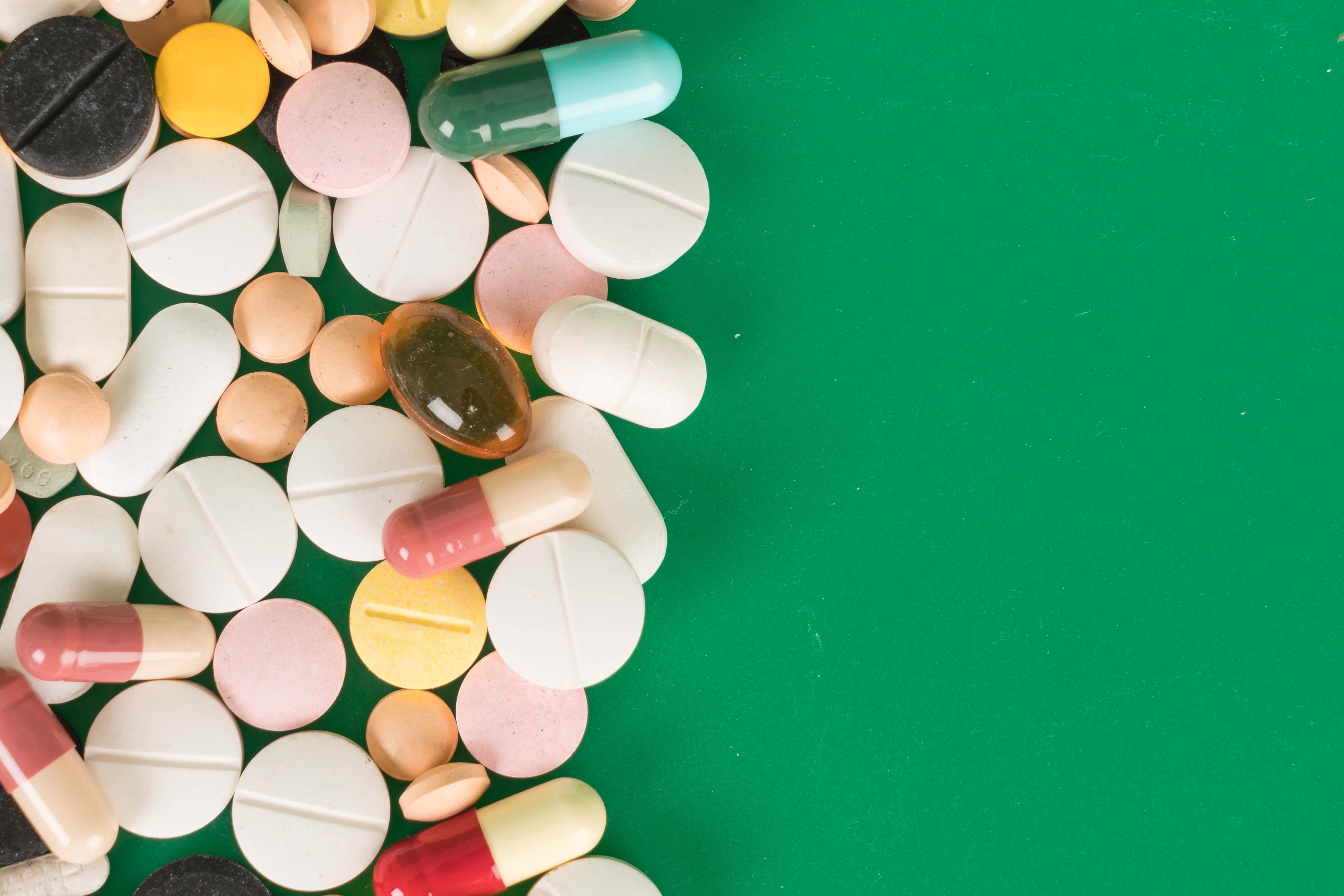 Colorful Capsules Pills